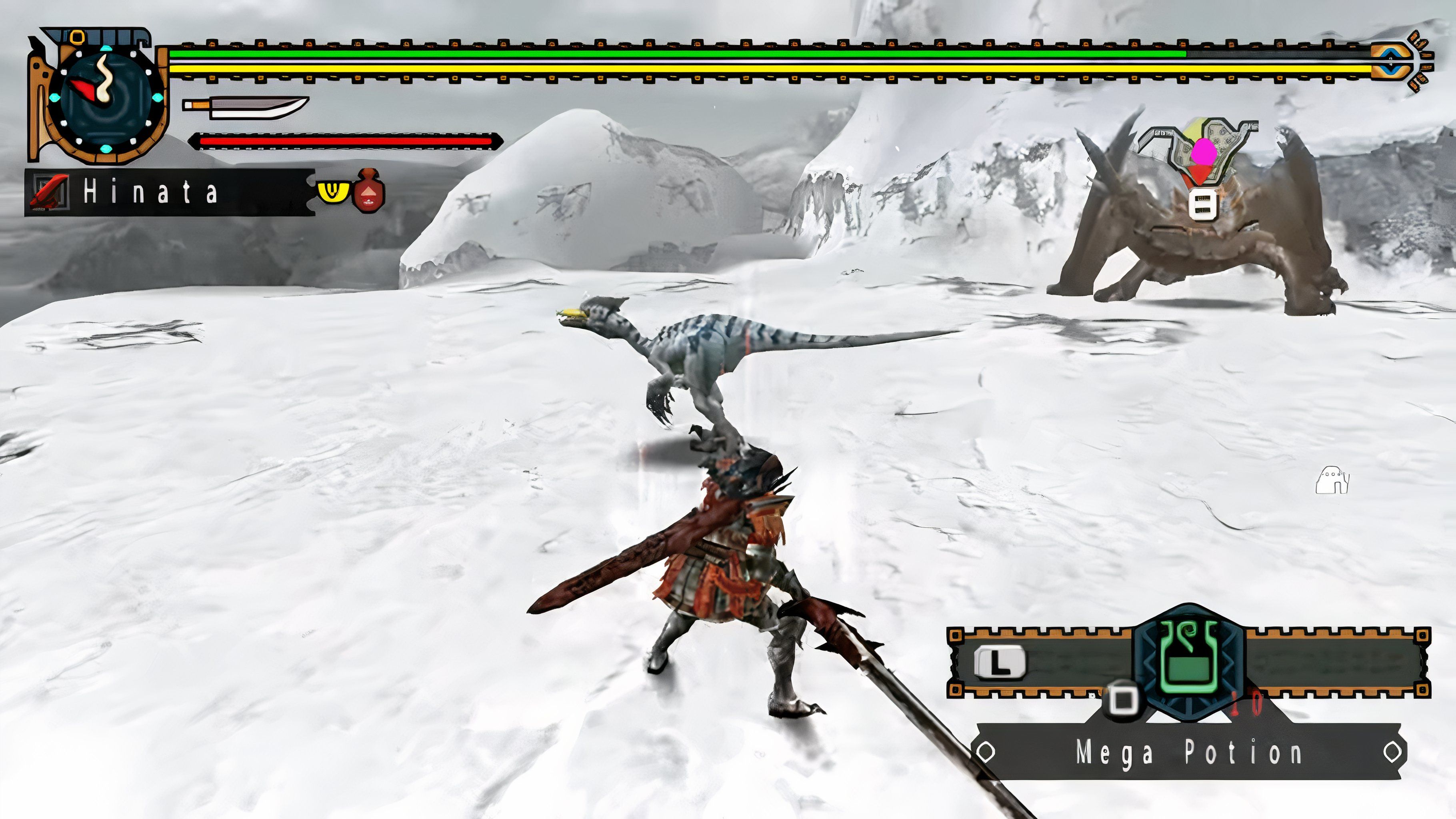 monster hunter freedom 2 using a longsword