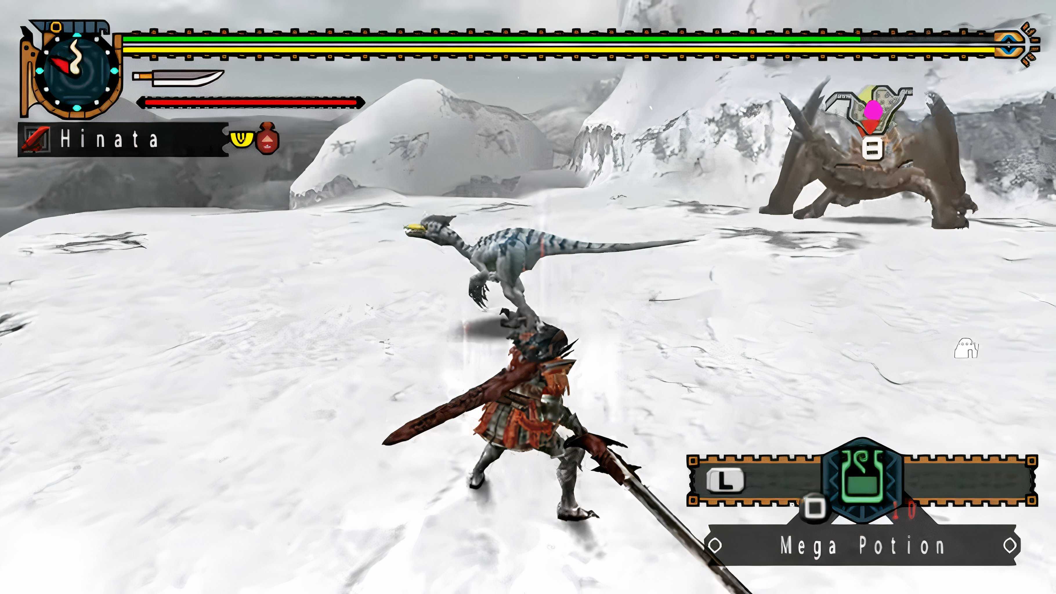 monster hunter freedom 2 using a longsword