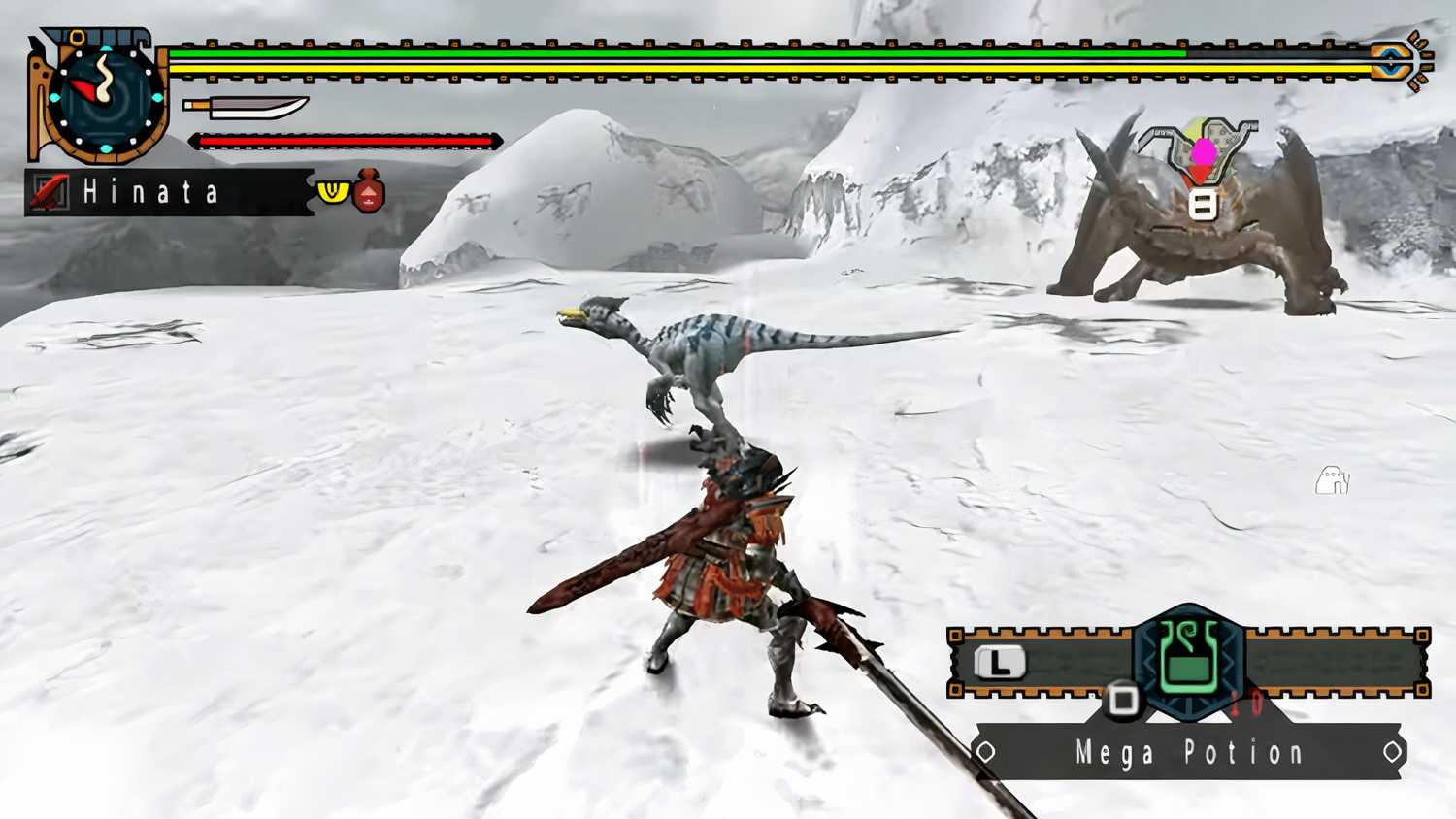 monster hunter freedom 2 using a longsword