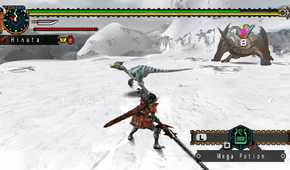 monster hunter freedom 2 using a longsword