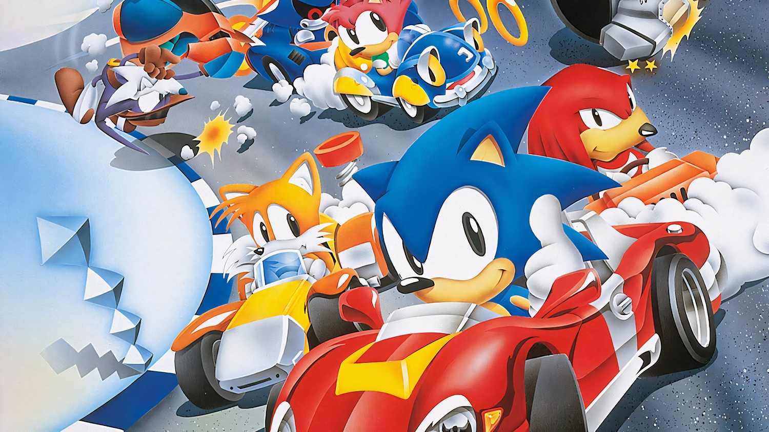 Promo art for Sonic Drift