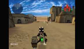 A screenshot of gameplay from Star Wars: Demolition