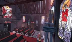 Blue Prince chapel room