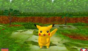 A screenshot of gameplay from Hey You Pikachu