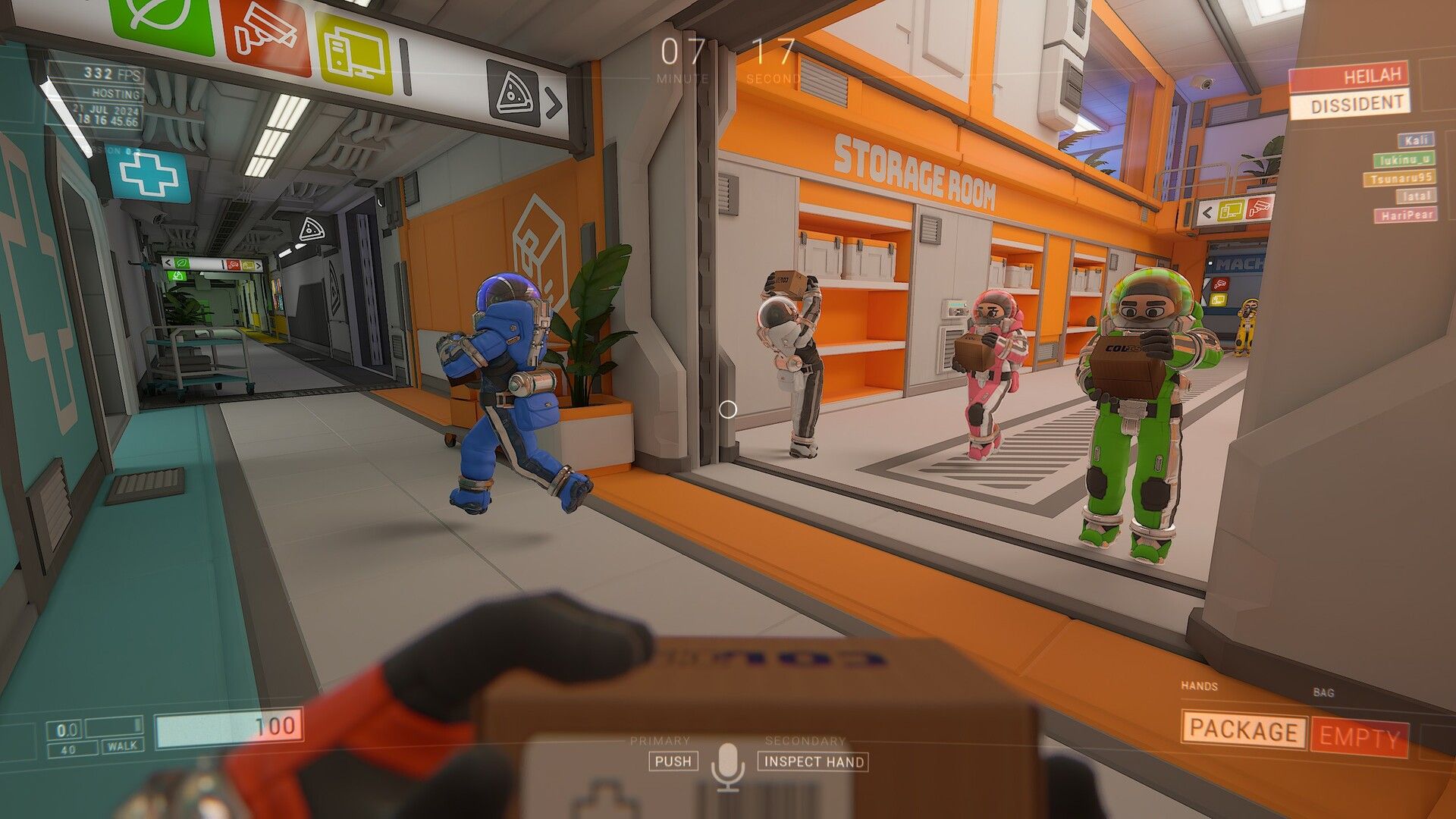 Player characters in Lockdown Protocol