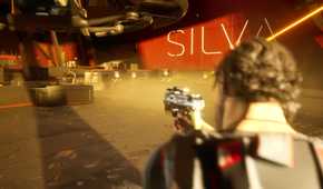 A firefight in Mindseye.