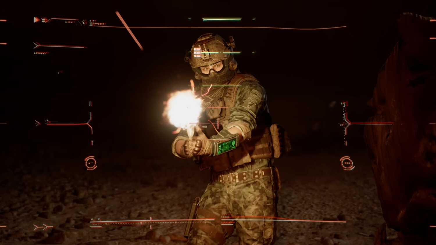A soldier in Mindseye.