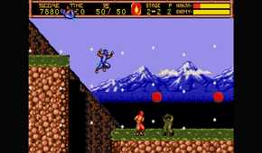ninja gaiden 2 jumping off a cliff