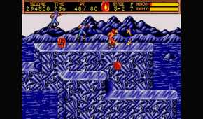ninja gaiden 2 ice level gameplay