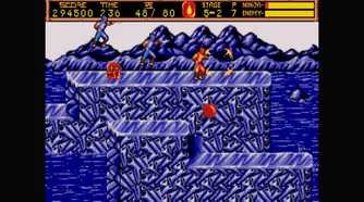 ninja gaiden 2 ice level gameplay