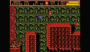 ninja gaiden 2 Ryu platforming in the jungle
