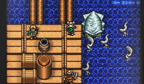 shining force 2 kraken fight