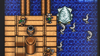 shining force 2 kraken fight