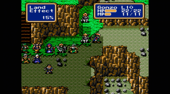 shining force 2 rocky mountain combat