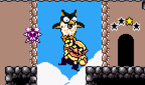 A screenshot of gameplay from Wario Land 2