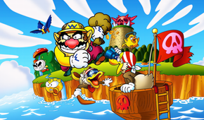 The key box art for Wario Land: Super Mario Land 3
