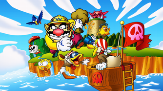 The key box art for Wario Land: Super Mario Land 3