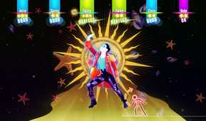A screenshot of gameplay from Just Dance 2017