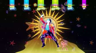 A screenshot of gameplay from Just Dance 2017