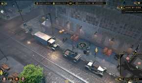 Empire of Sin gameplay looking at a street