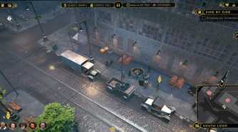 Empire of Sin gameplay looking at a street