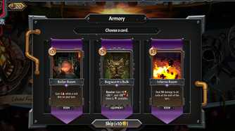 monster train 2 armory selecting a new card