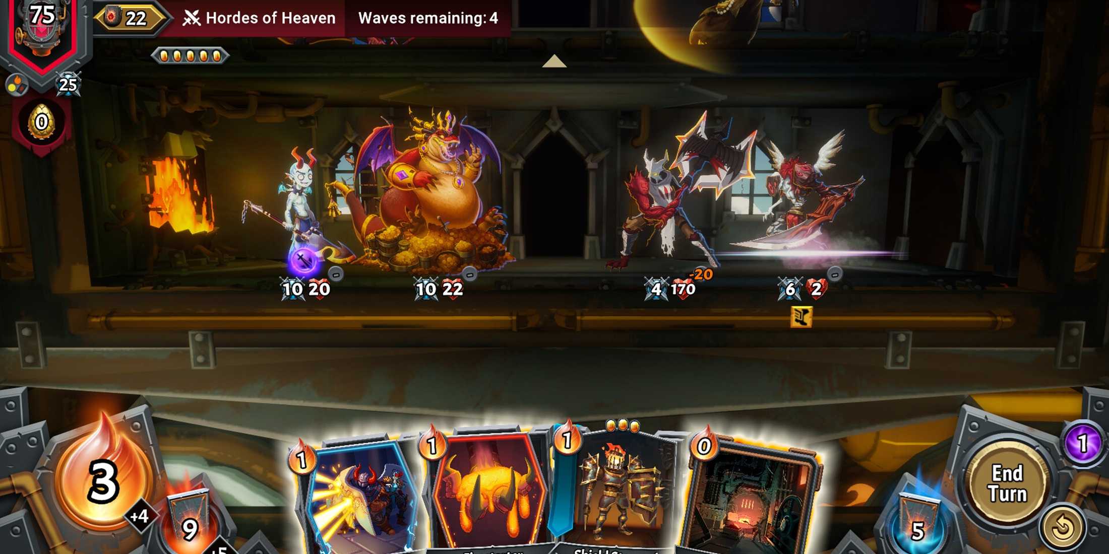 monster train 2 battle with the dragon horde