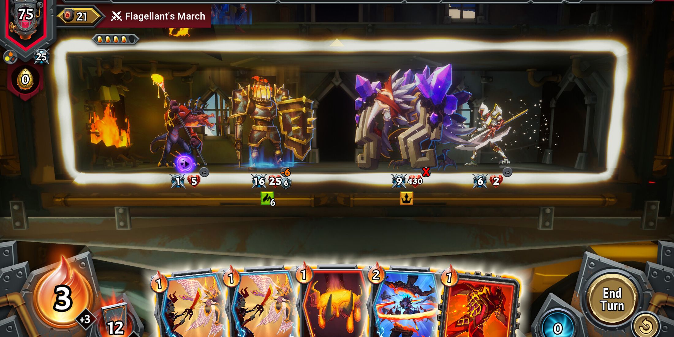 monster train 2 boss fight on train