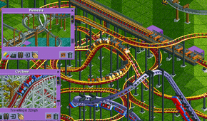 rollercoaster tycoon twisting tracks