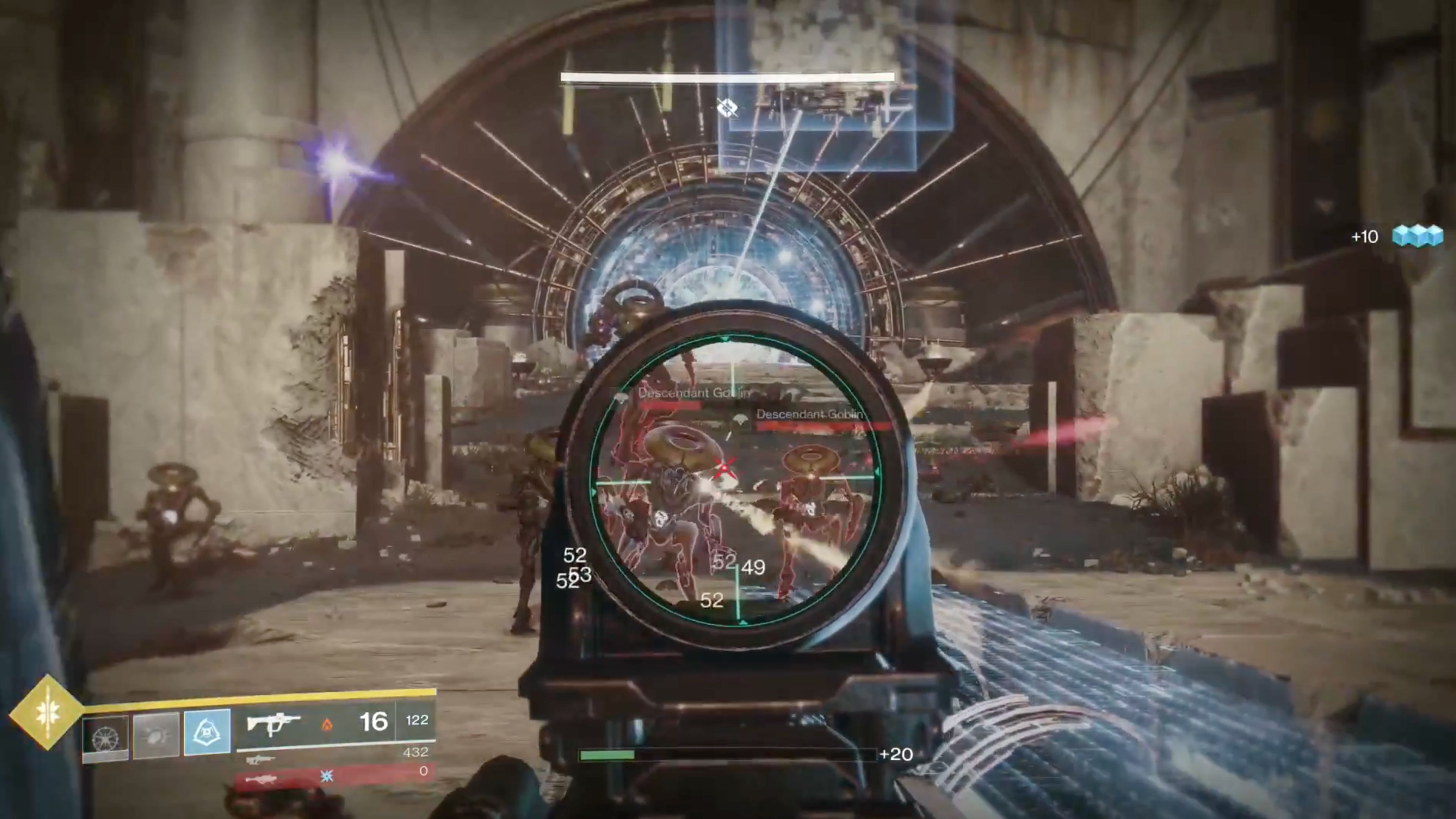 destiny 2 shooting robots