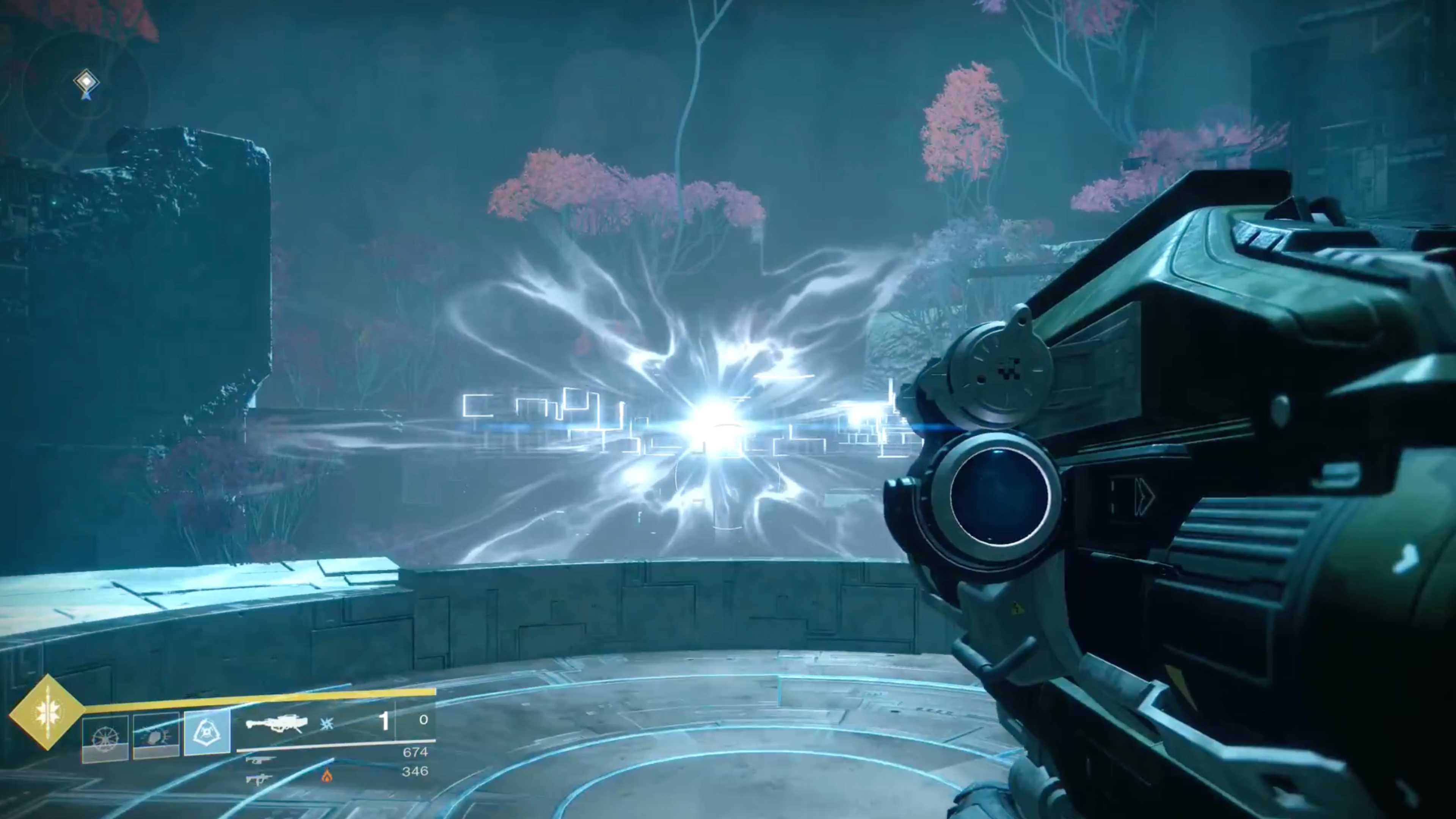 destiny 2 holding a rocket launcher