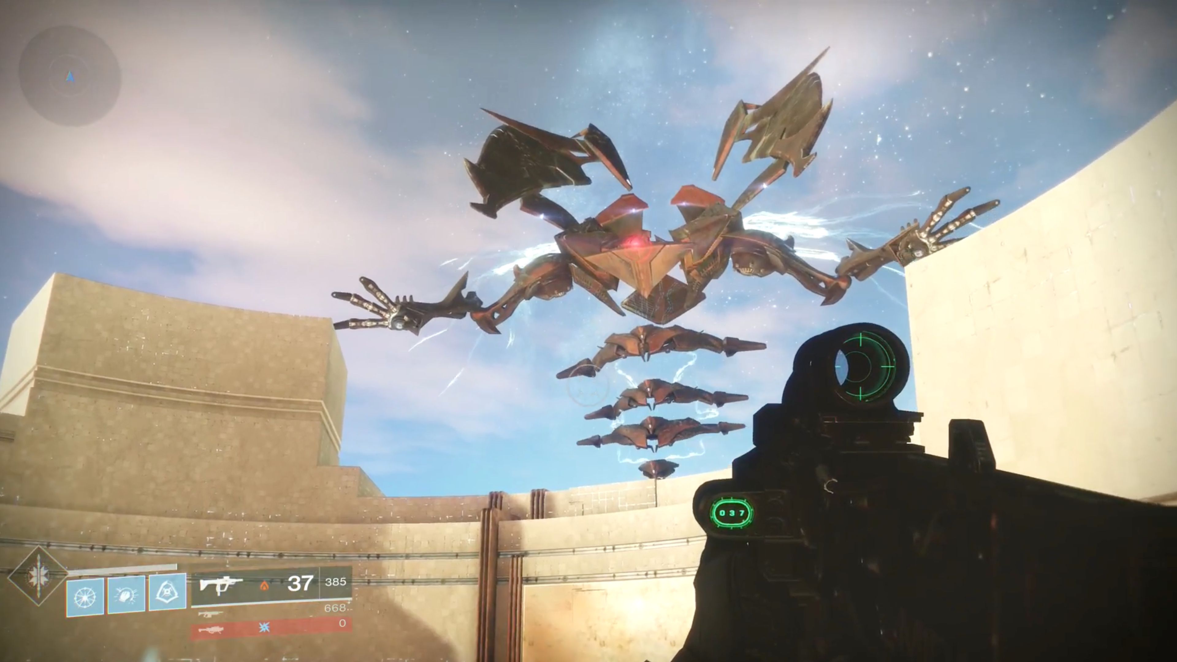 destiny 2 big floating robot