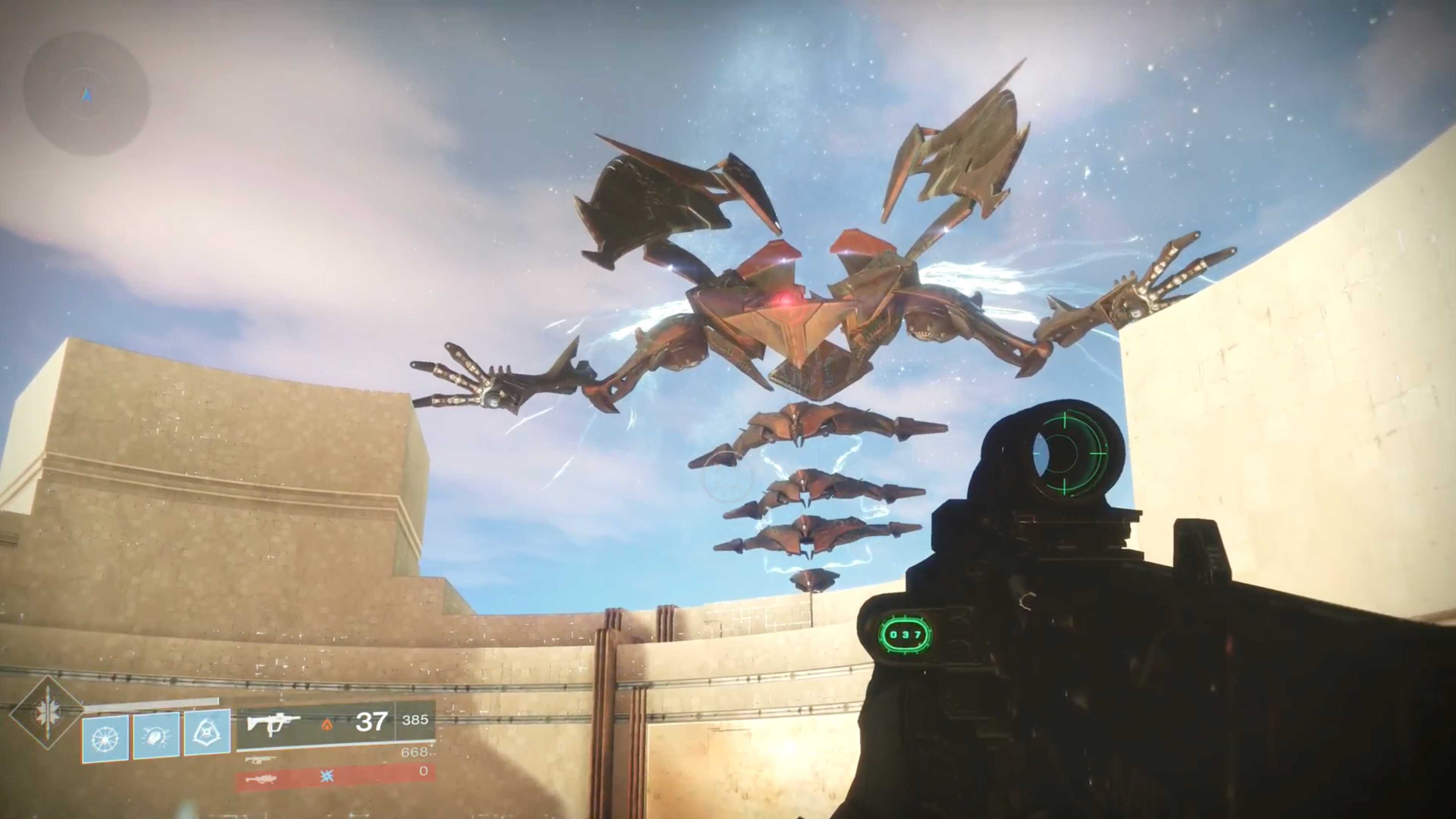destiny 2 big floating robot