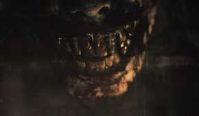 A screenshot of a monster in Resident Evil Requiem