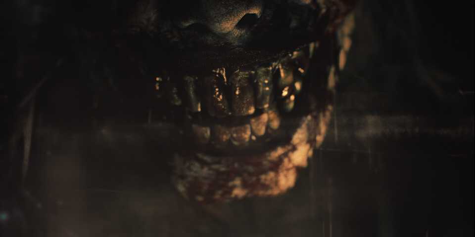 A screenshot of a monster in Resident Evil Requiem