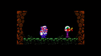 A screenshot of a cutscene from Wario Land 3
