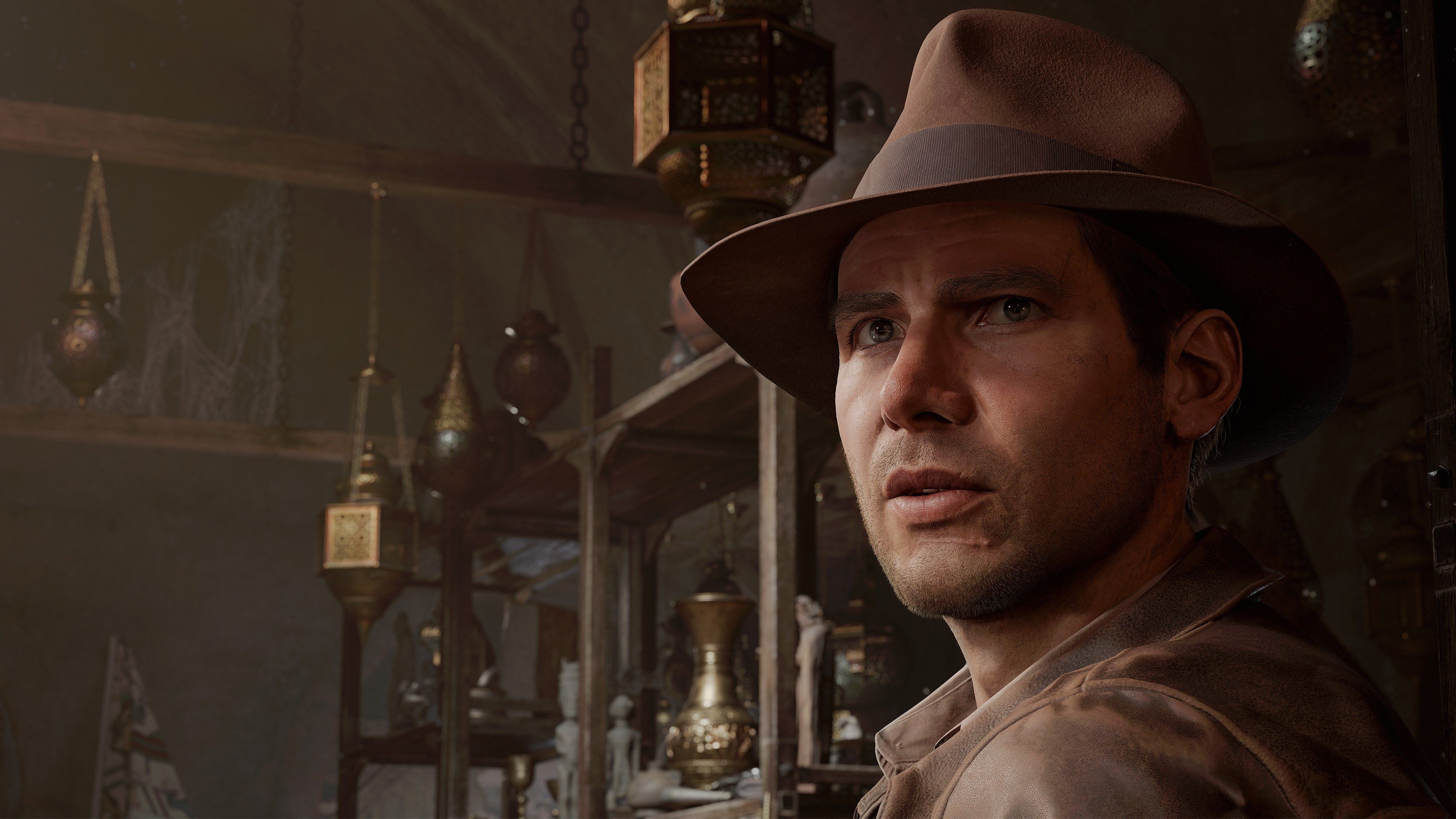 A screenshot of Indy in Indiana Jones and the Great Circle DLC