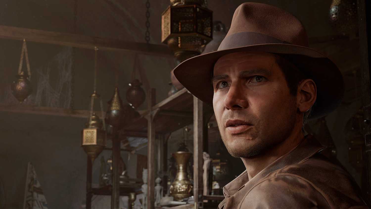 A screenshot of Indy in Indiana Jones and the Great Circle DLC