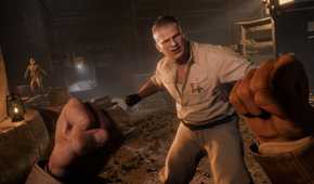 A screenshot of combat in Indiana Jones and the Great Circle