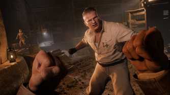 A screenshot of combat in Indiana Jones and the Great Circle