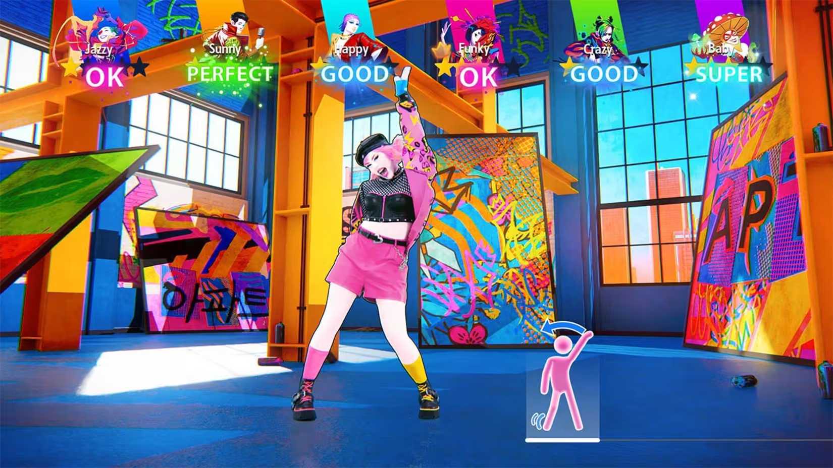A screenshot of new gameplay from Just Dance: 2026 Edition
