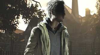 A screenshot of Ethan Winters in Resident Evil 7