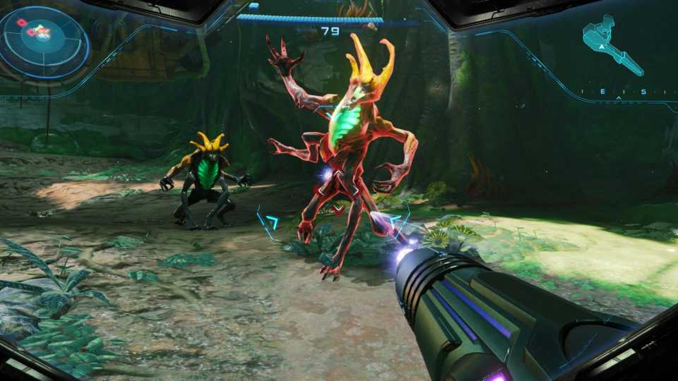 A screenshot of gameplay from Metroid Prime 4: Beyond