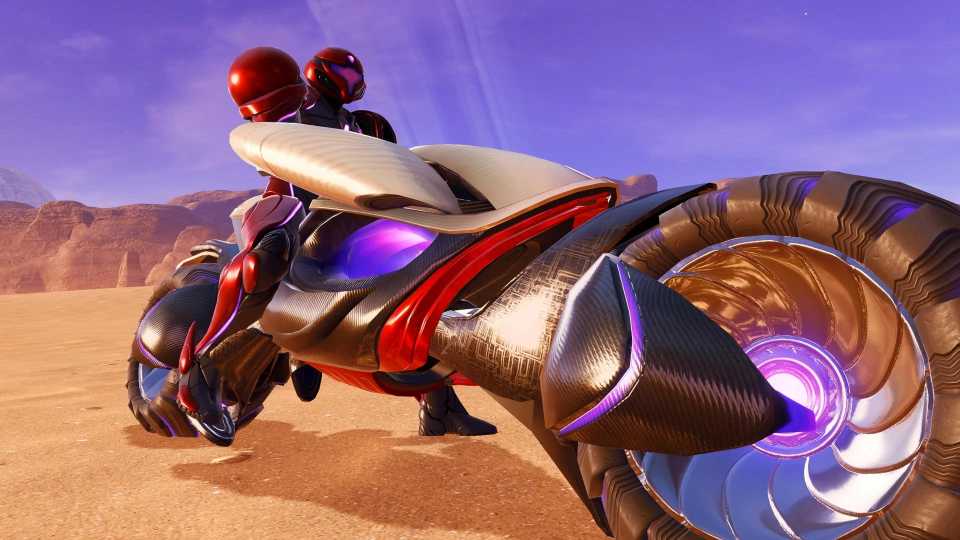 A screenshot of gameplay from Metroid Prime 4: Beyond