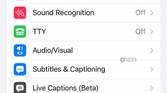 guided access section in accessibility settings