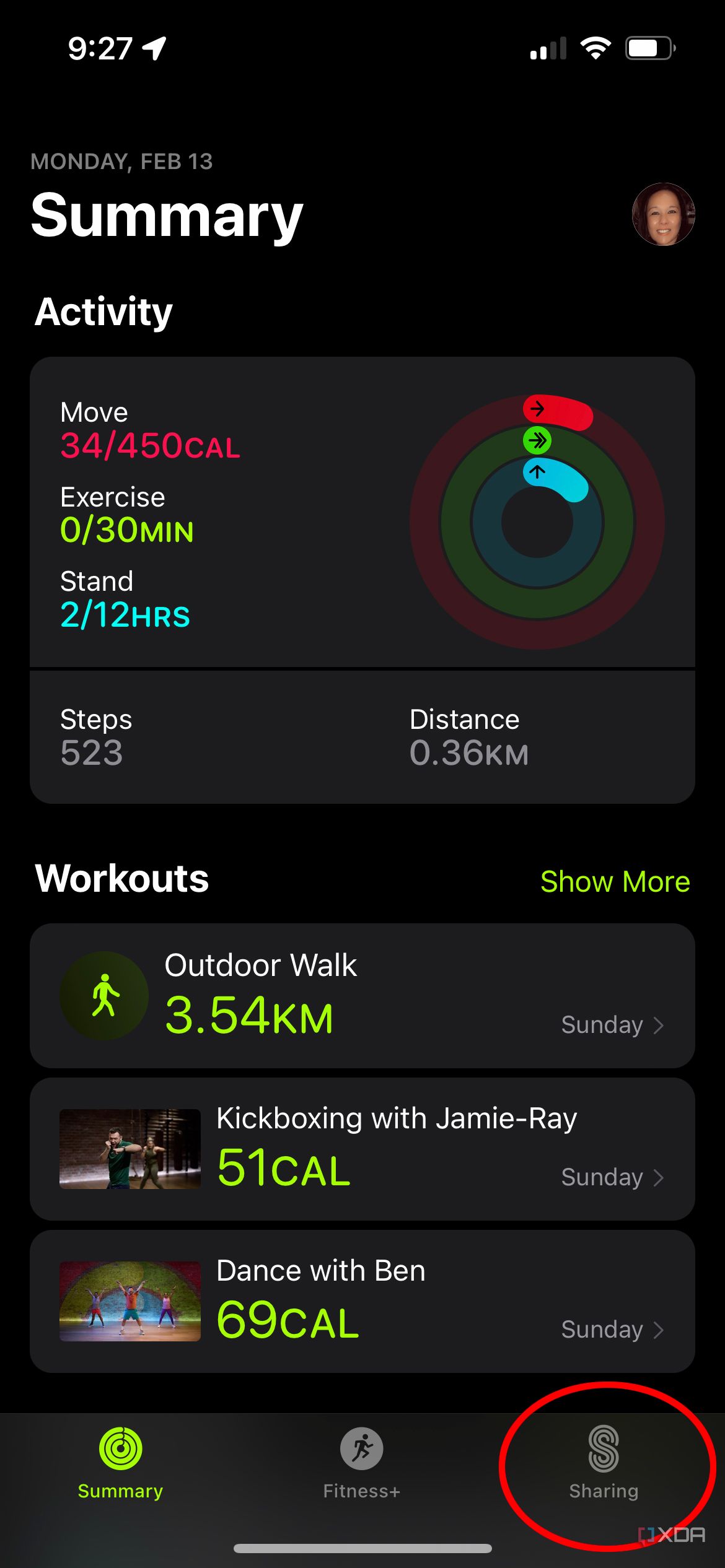 How to add and share activity with friends on Apple Watch