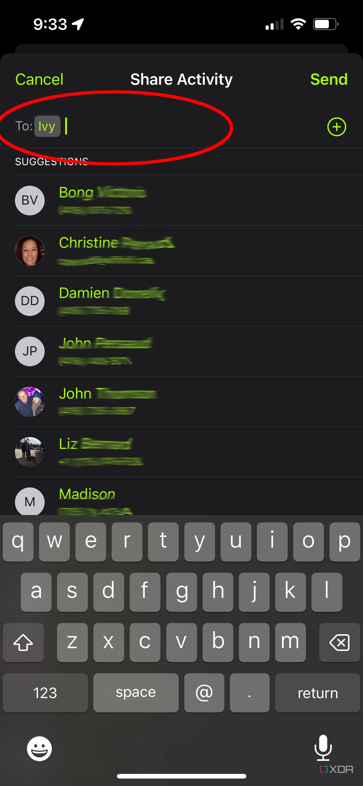 How to add and share activity with friends on Apple Watch