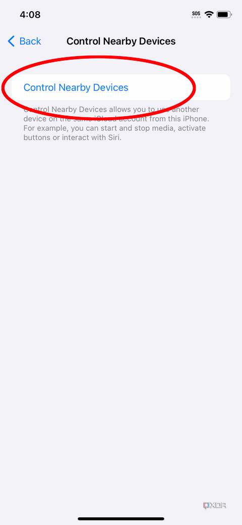 How to control other devices with iPhone