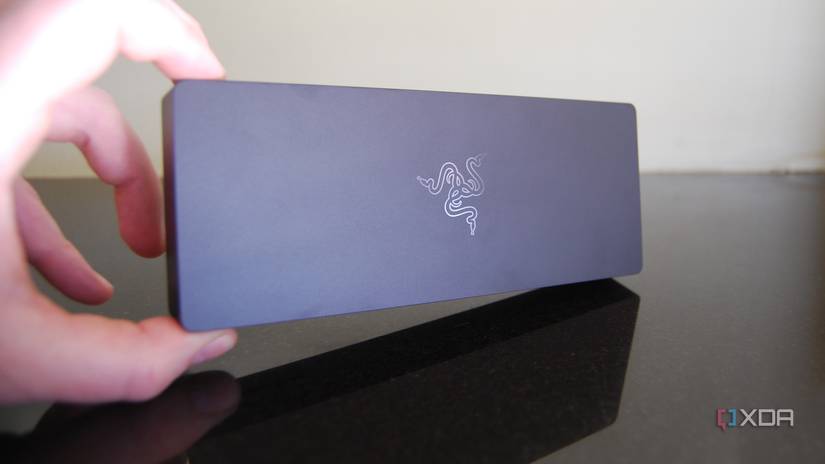 Razer Thunderbolt™ 4 Dock Chroma - Black Razer Thunderbolt™4 Dock Chroma | Thunderbolt Technology