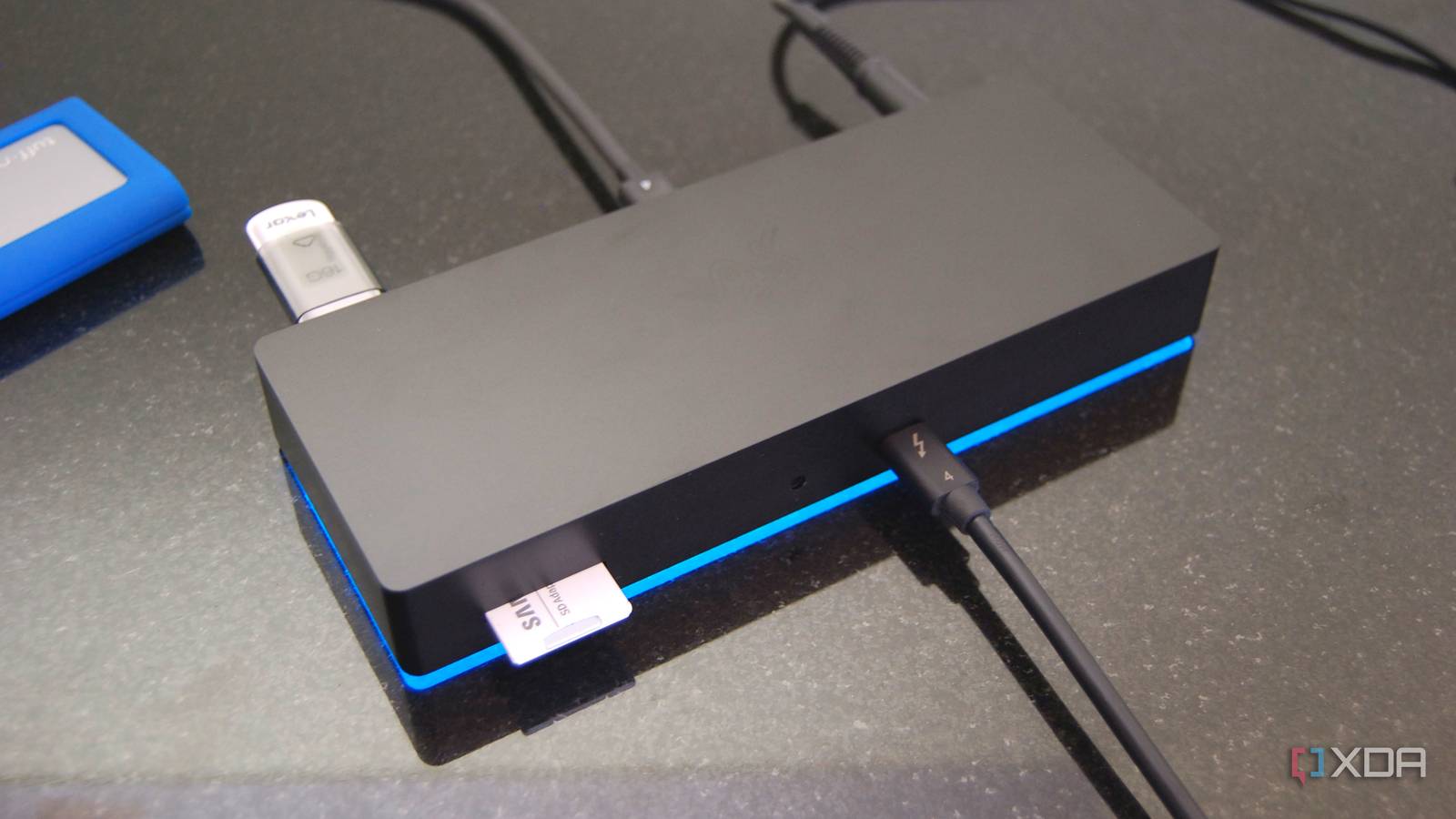 Razer Thunderbolt 4 Dock Chroma review: Underglow lighting and